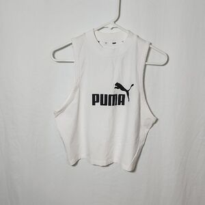 Puma White Tank Top